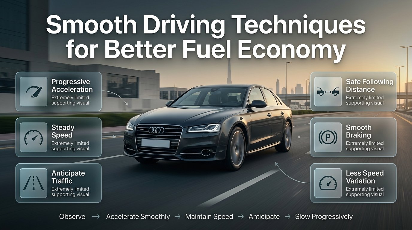 Smooth Driving Techniques for Better Fuel Economy in Dubai