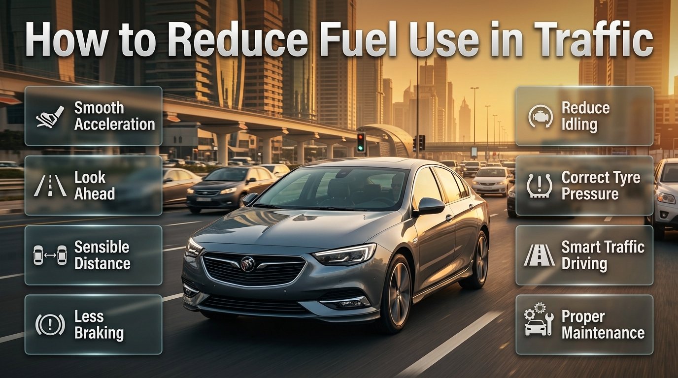 How to reduce fuel use in traffic with smooth driving, less braking, sensible following distance, and better fuel efficiency. How to Reduce Fuel Use in Traffic: Smart Driving Tips
