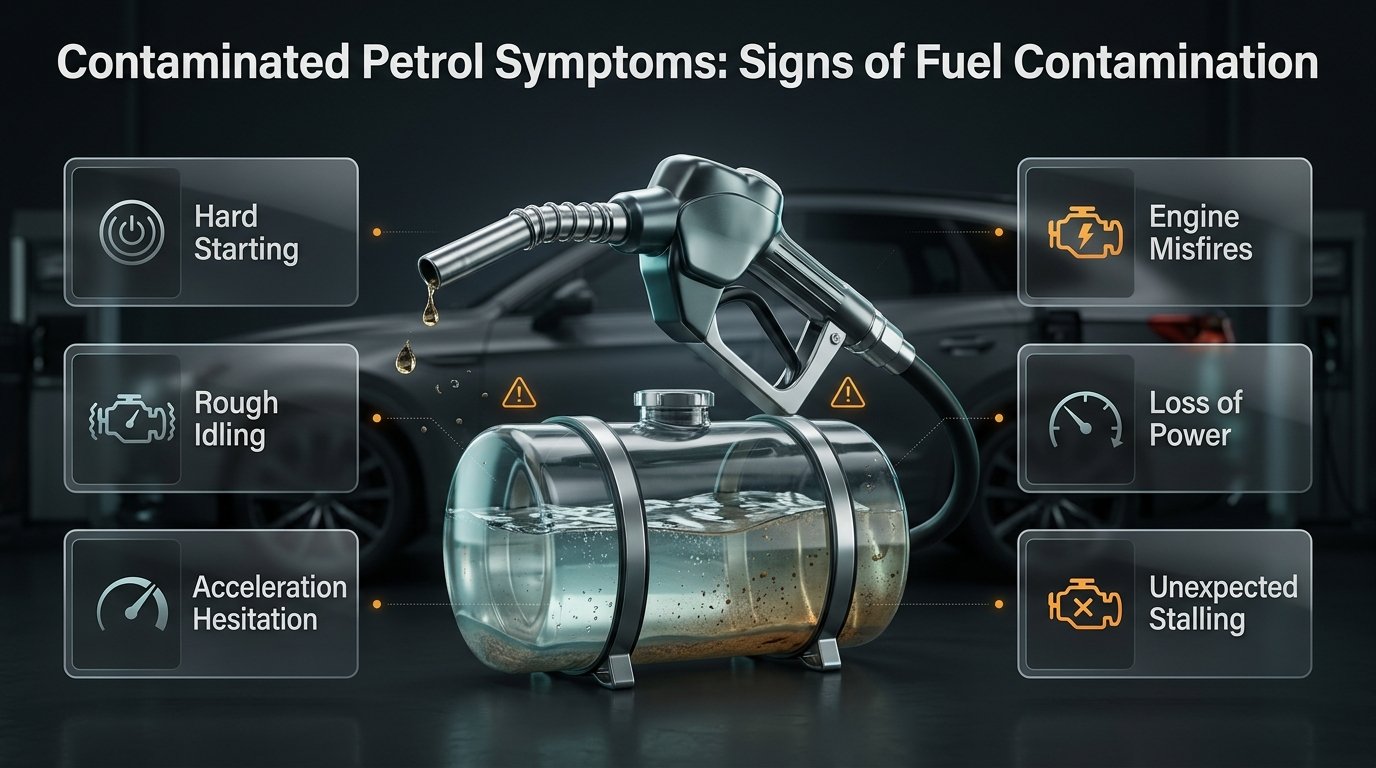 Contaminated Petrol Symptoms