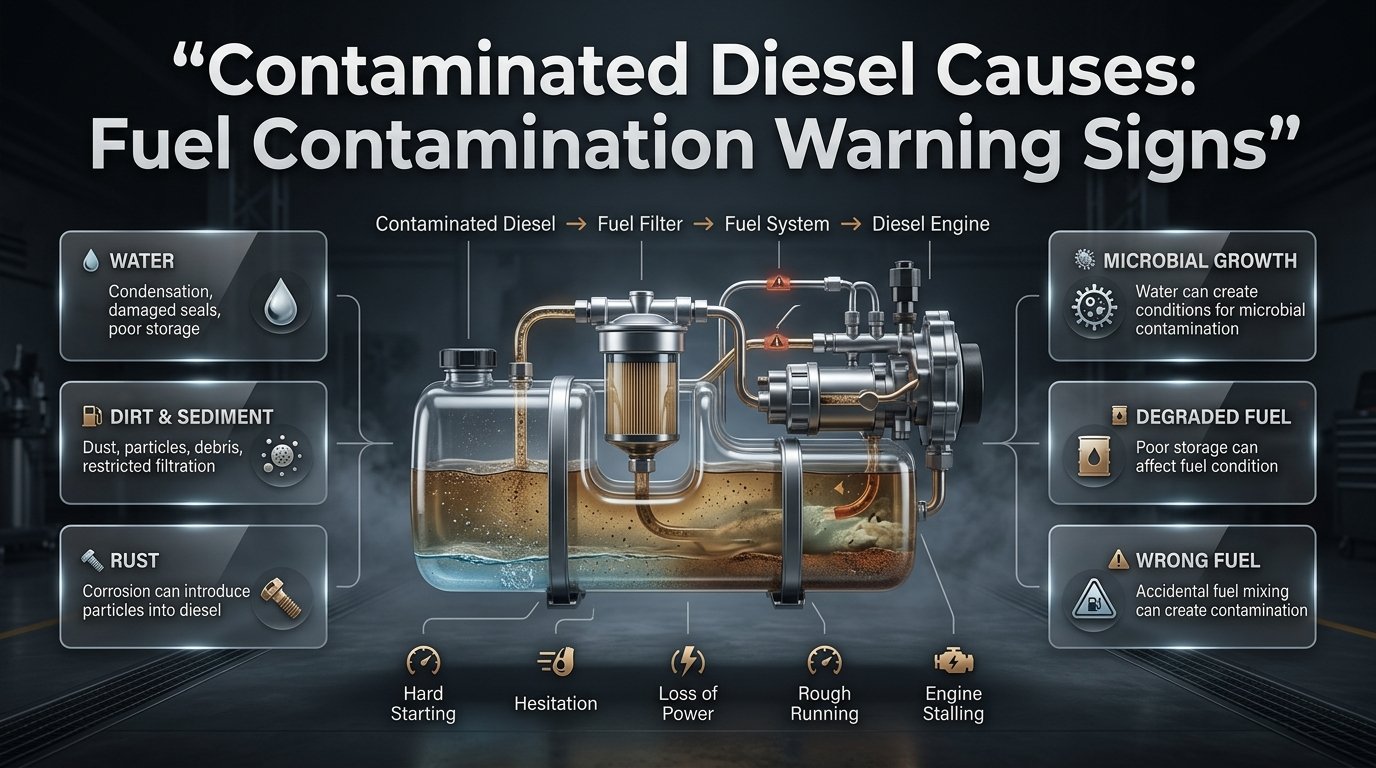 Contaminated Diesel Causes