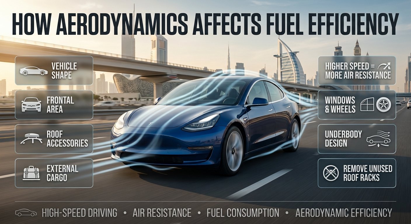 How Aerodynamics Affects Fuel Efficiency in Dubai