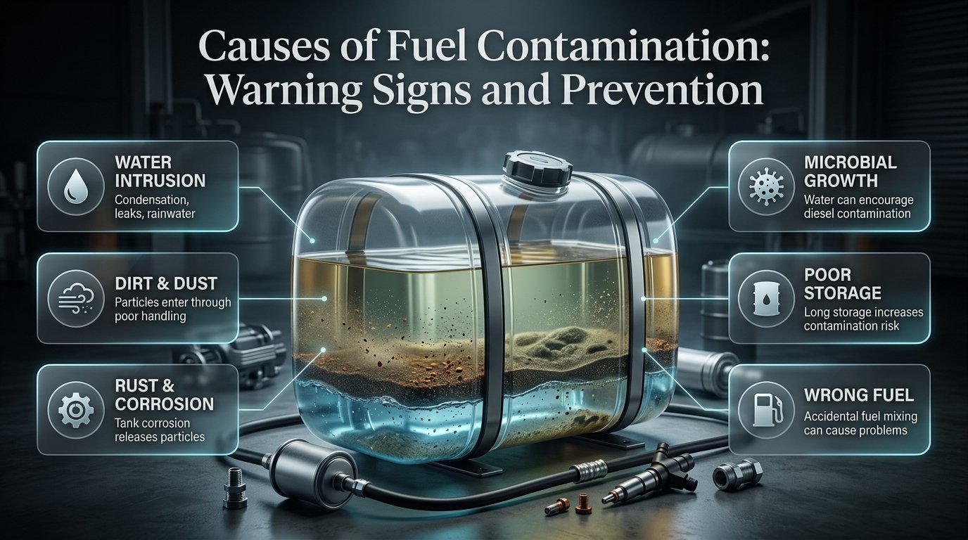 Causes of Fuel Contamination