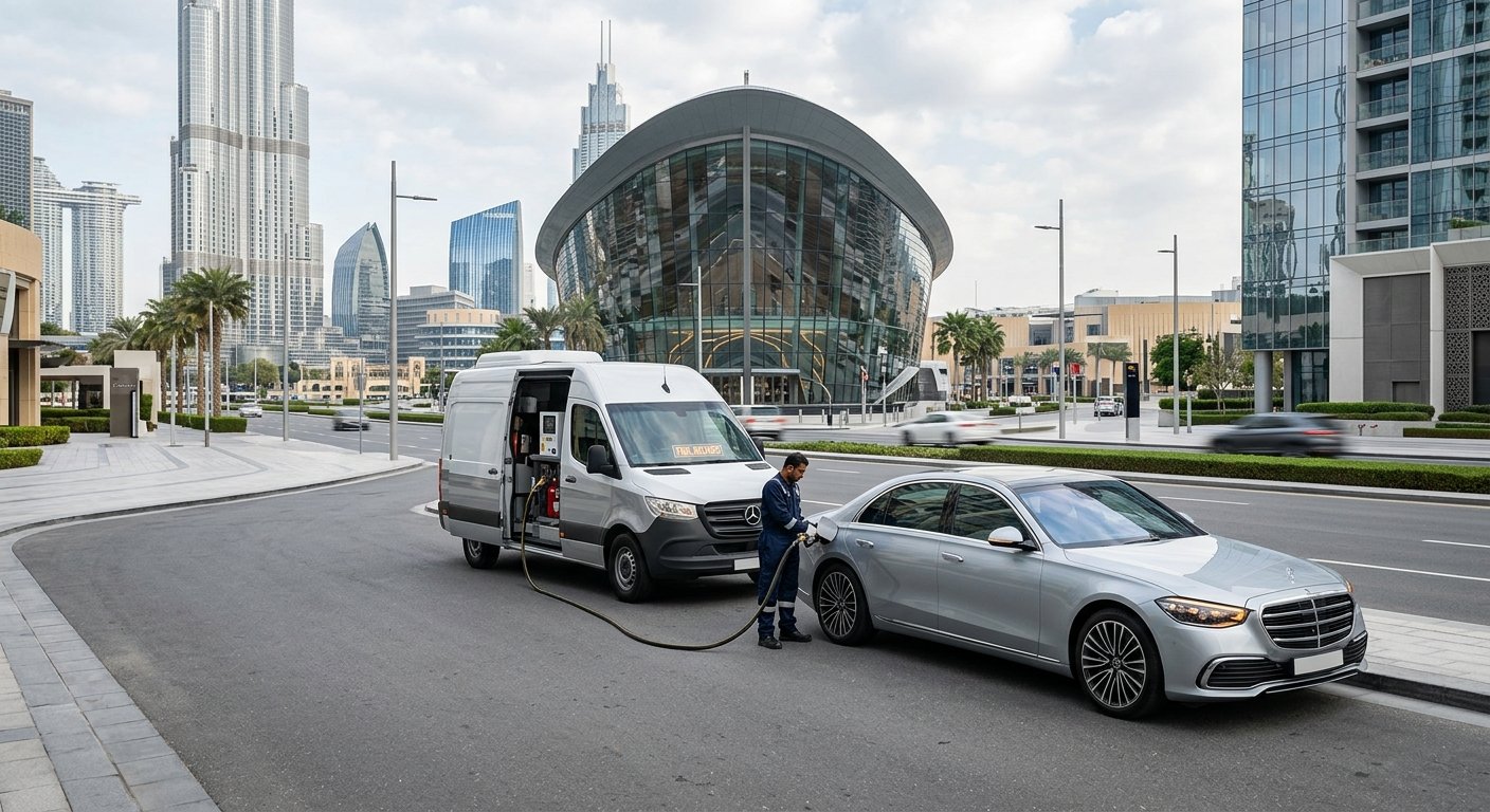 Emergency Fuel Delivery Near Dubai Opera