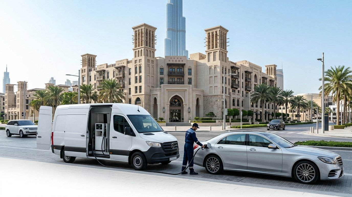 Fuel Delivery Near Souk Al Bahar