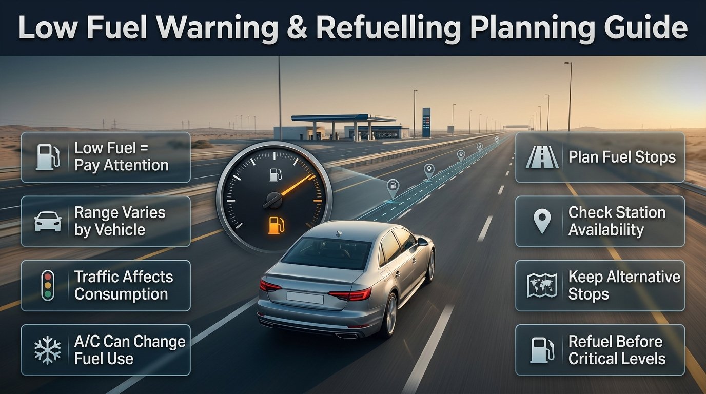 Preparing Your Car for a Long Journey in Dubai