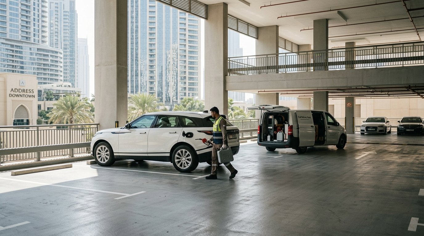 Fuel Delivery for Downtown Hotels