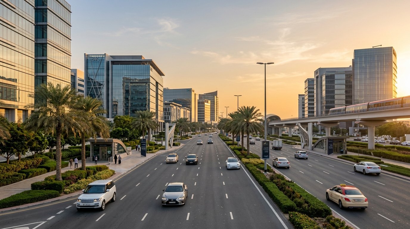 Dubai Internet City Access Area fuel delivery - Sheikh Zayed Road