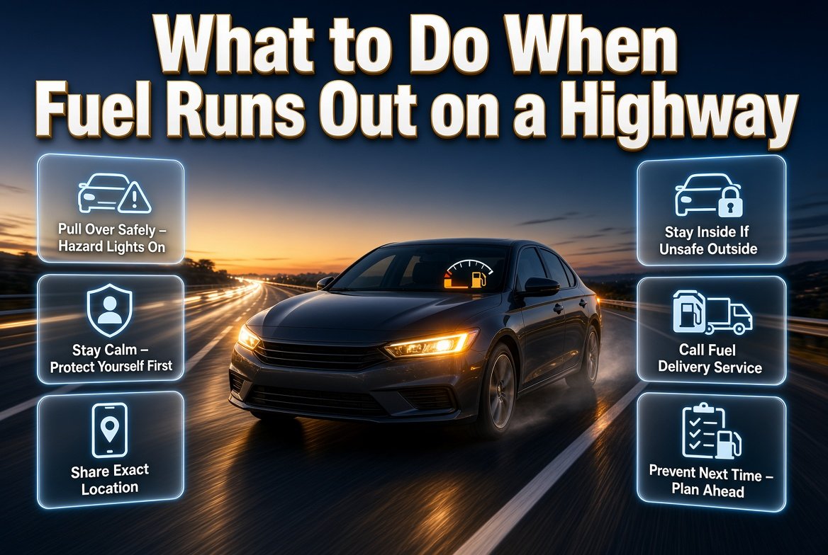 What to Do When Fuel Runs Out on a Highway in Dubai