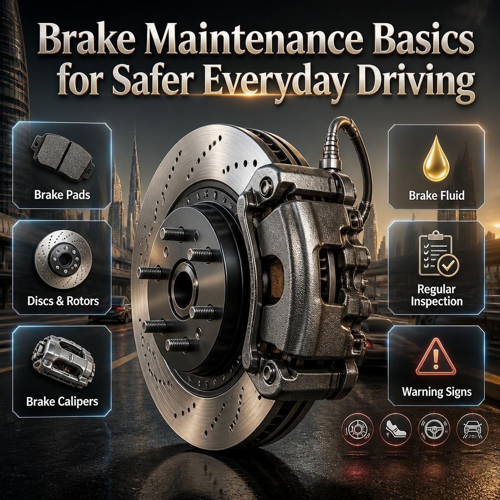 Brake Maintenance Basics in Dubai